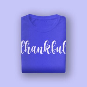 Camiseta azul básica de ropa de mujer online